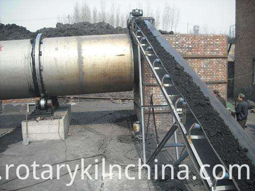 Séchoir rotatif à tambour unique pour boue de charbon Single Drum Rotary Dryer for Coal Slurry